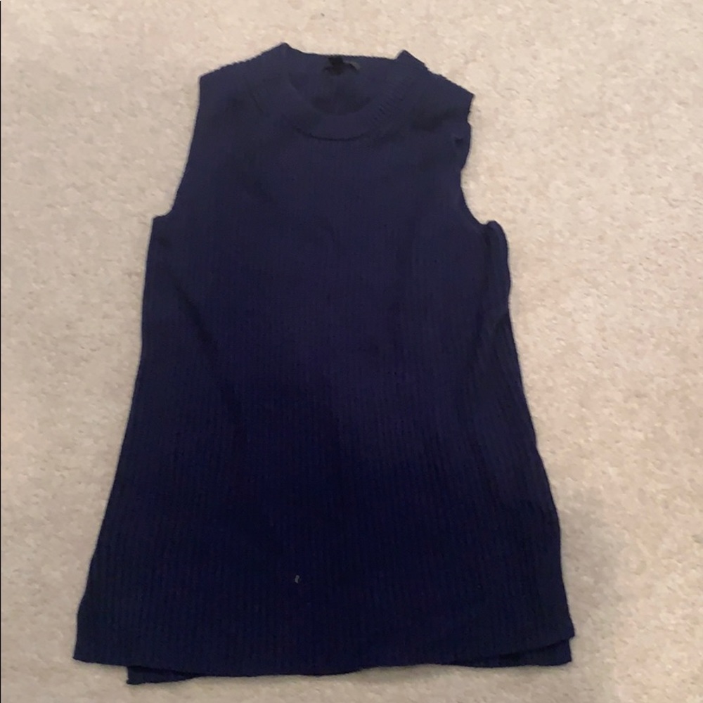 Navy Blue sleeveless sweater